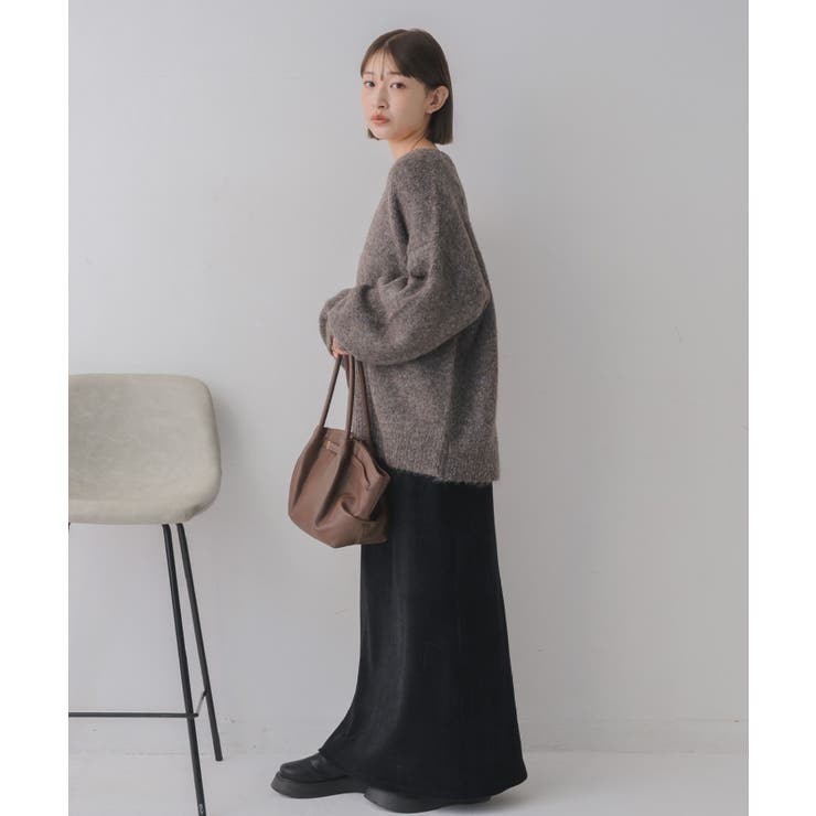 キーネック起毛ニット | RETRO GIRL | 詳細画像7 