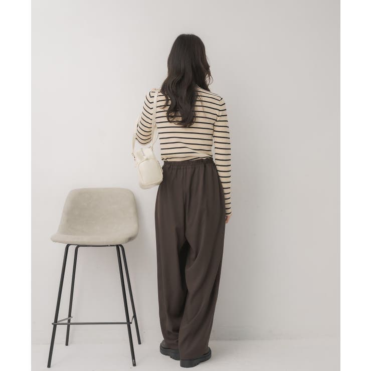 【WEB限定カラー追加】スパンコールリブハイネックNT | RETRO GIRL | 詳細画像7 