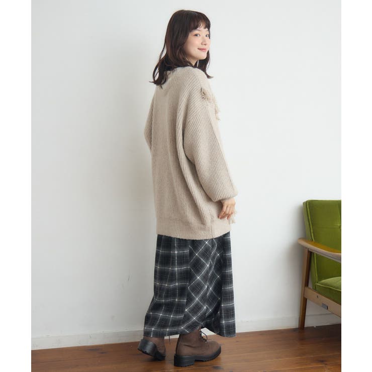 VネックチュニックNT | RETRO GIRL | 詳細画像13 