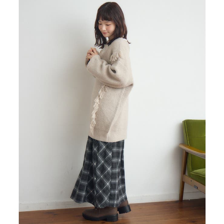 VネックチュニックNT | RETRO GIRL | 詳細画像15 