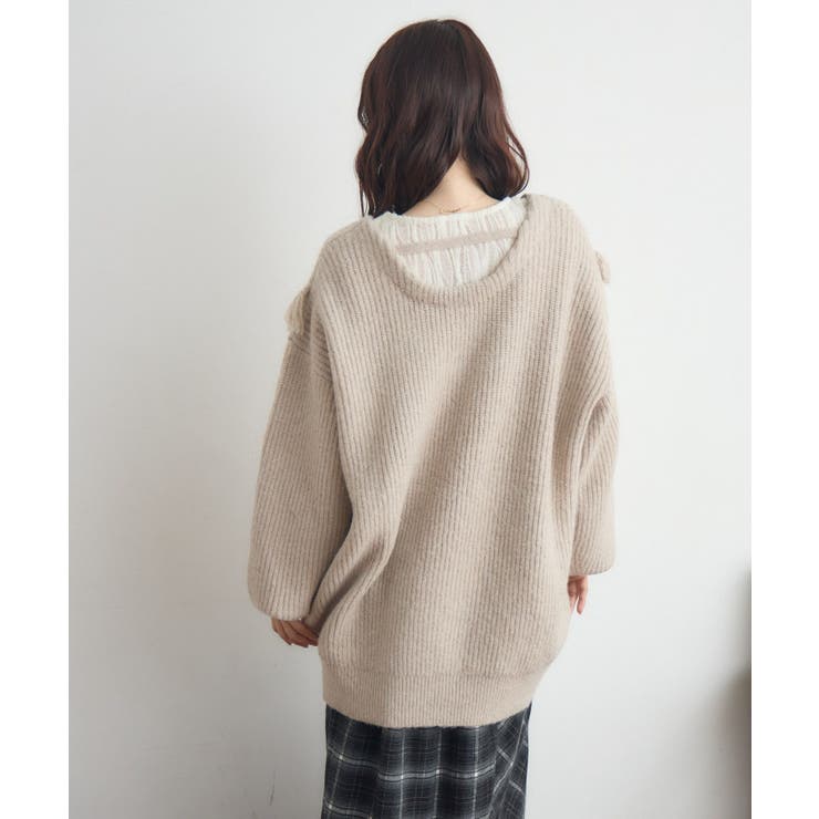 VネックチュニックNT | RETRO GIRL | 詳細画像18 