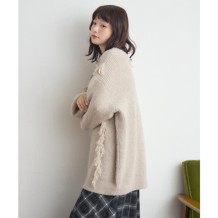 VネックチュニックNT | RETRO GIRL | 詳細画像19 