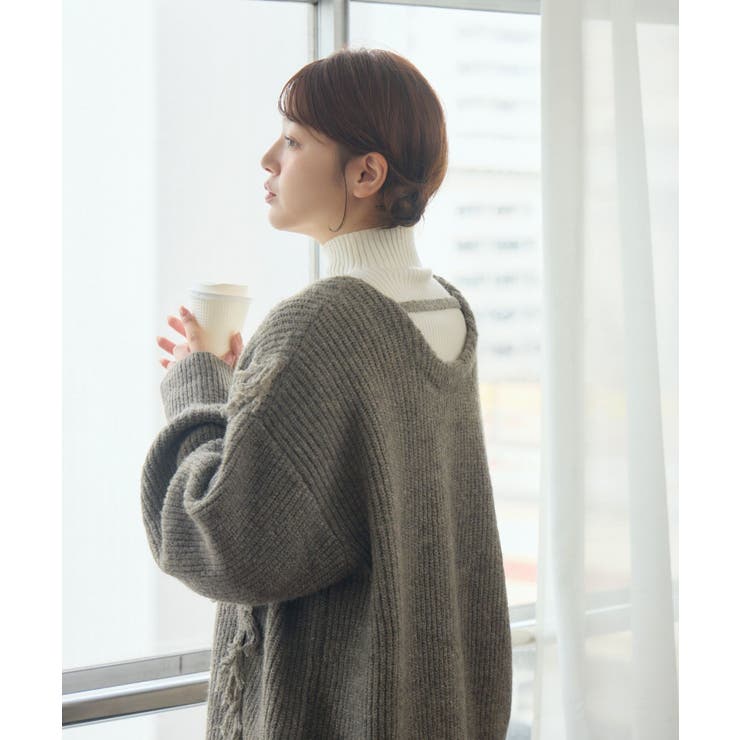 VネックチュニックNT | RETRO GIRL | 詳細画像2 