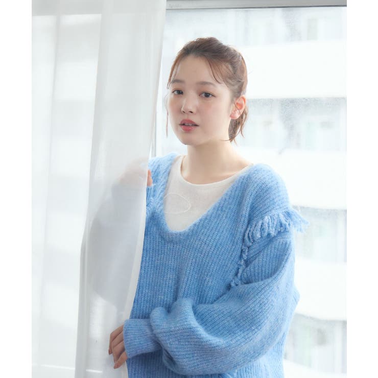 VネックチュニックNT | RETRO GIRL | 詳細画像20 