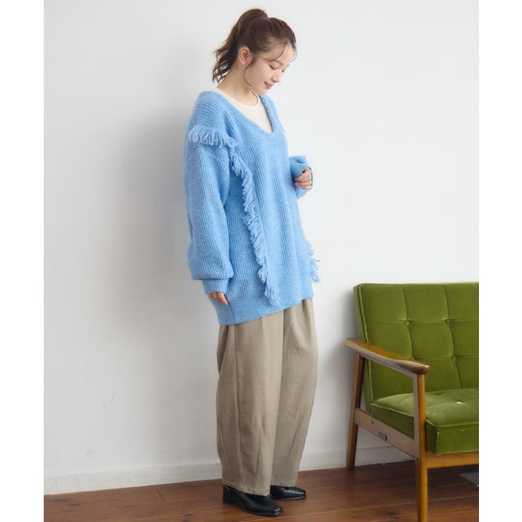 VネックチュニックNT | RETRO GIRL | 詳細画像23 