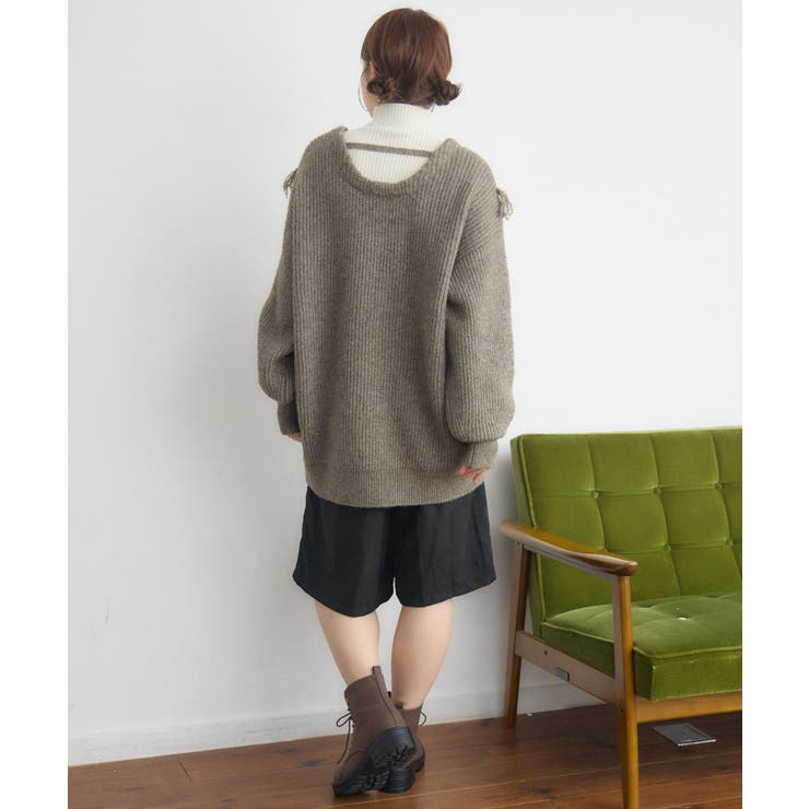 VネックチュニックNT | RETRO GIRL | 詳細画像6 