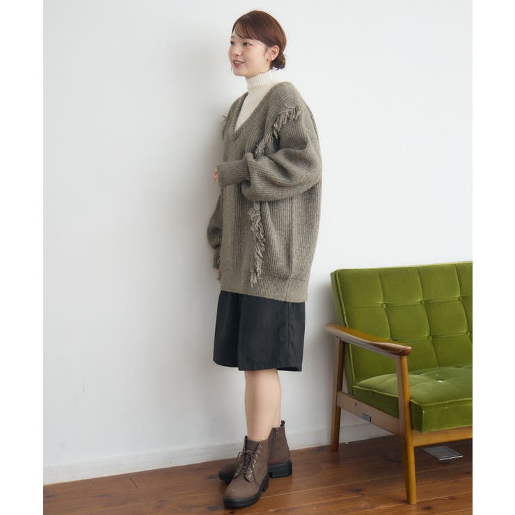 VネックチュニックNT | RETRO GIRL | 詳細画像7 