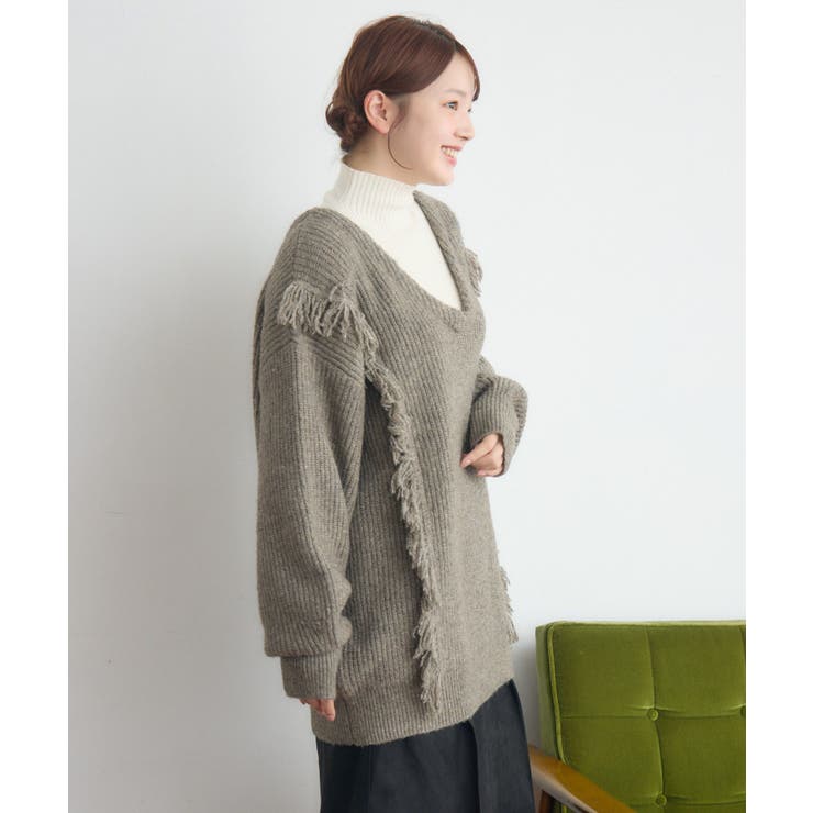 VネックチュニックNT | RETRO GIRL | 詳細画像9 