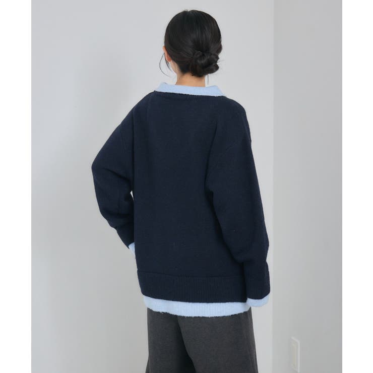 レイヤード風襟付きNT | RETRO GIRL | 詳細画像10 