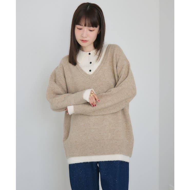 レイヤード風襟付きNT | RETRO GIRL | 詳細画像29 