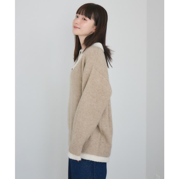 レイヤード風襟付きNT | RETRO GIRL | 詳細画像32 