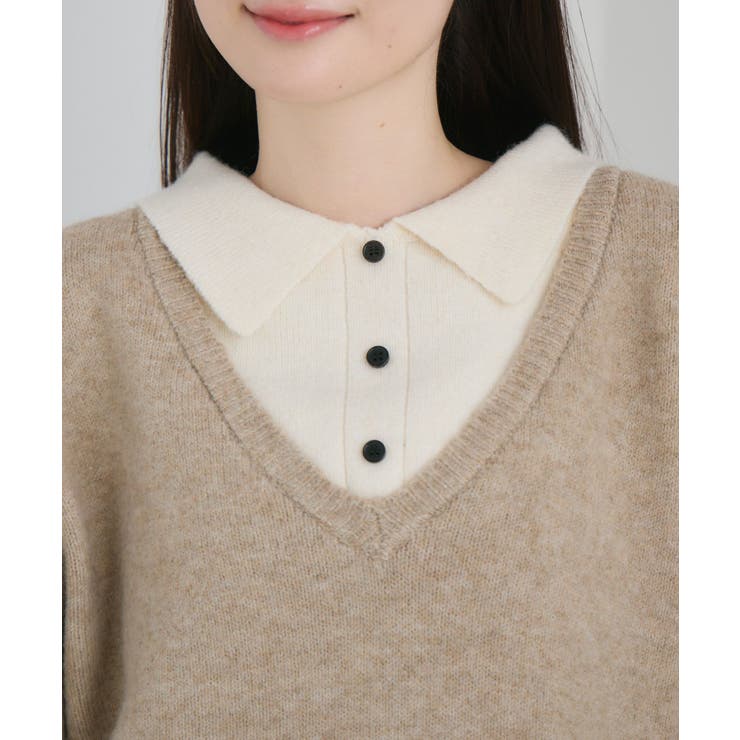 レイヤード風襟付きNT | RETRO GIRL | 詳細画像33 