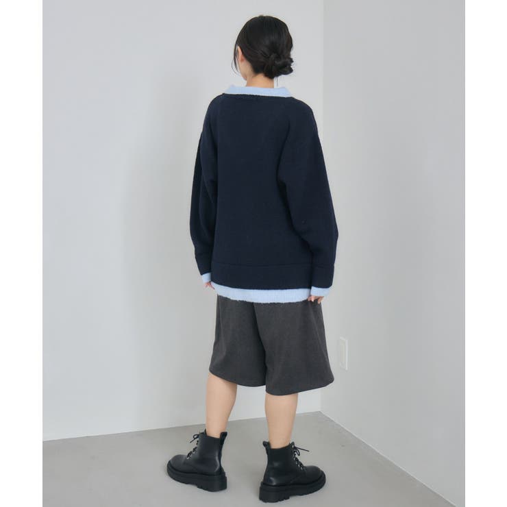 レイヤード風襟付きNT | RETRO GIRL | 詳細画像6 