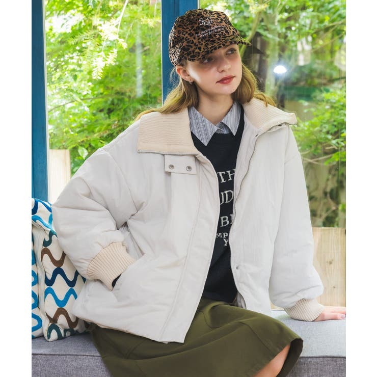 襟リブショートモンスター | RETRO GIRL | 詳細画像1 