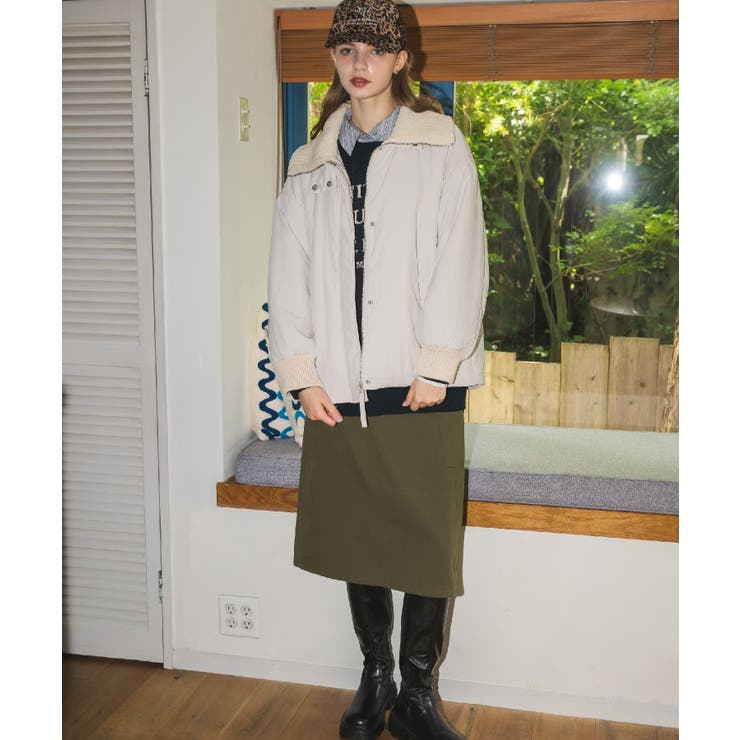 襟リブショートモンスター | RETRO GIRL | 詳細画像5 