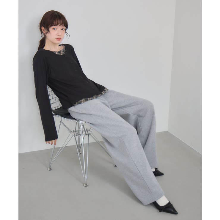 裏起毛スウェットPT | RETRO GIRL | 詳細画像2 