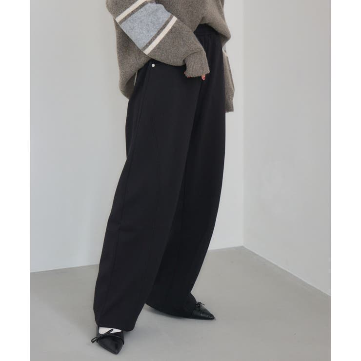 BLK1 | 裏起毛スウェットPT | RETRO GIRL