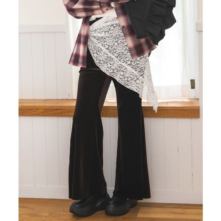 ベロアフレアPT | RETRO GIRL | 詳細画像1 