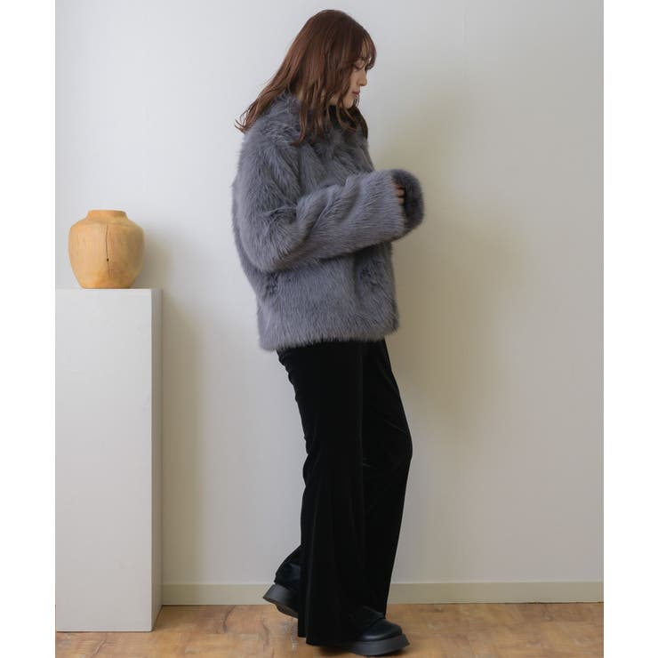 スタンドカラーFファーBZ | RETRO GIRL | 詳細画像22 