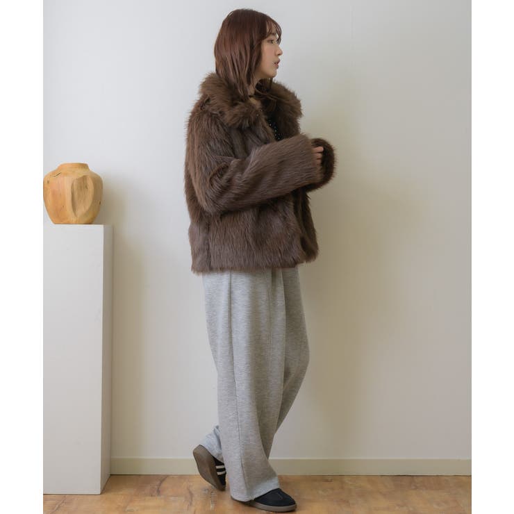 スタンドカラーFファーBZ | RETRO GIRL | 詳細画像26 