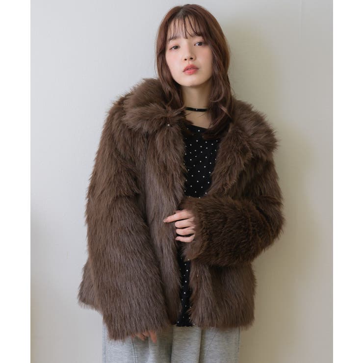 スタンドカラーFファーBZ | RETRO GIRL | 詳細画像30 