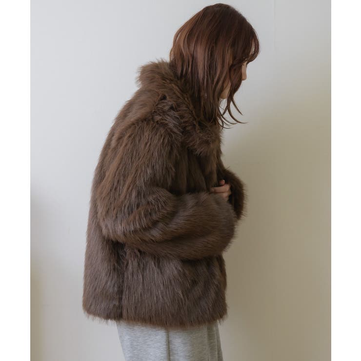 スタンドカラーFファーBZ | RETRO GIRL | 詳細画像32 