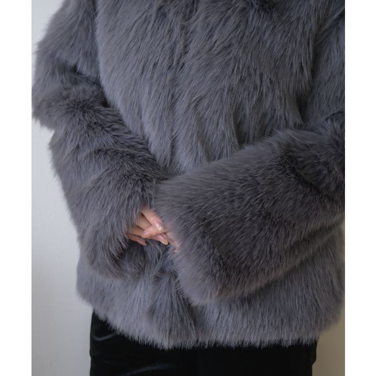 スタンドカラーFファーBZ | RETRO GIRL | 詳細画像37 