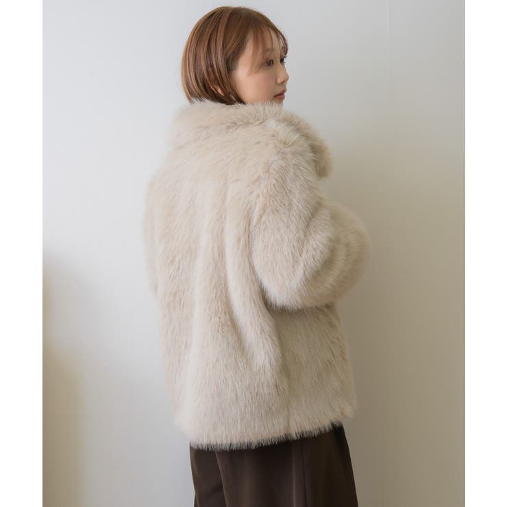 スタンドカラーFファーBZ | RETRO GIRL | 詳細画像8 