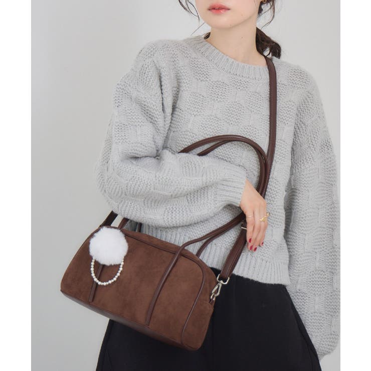 BRN0 | ファーチャームボストン | RETRO GIRL