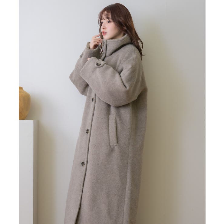 シャギーロングコート | RETRO GIRL | 詳細画像11 