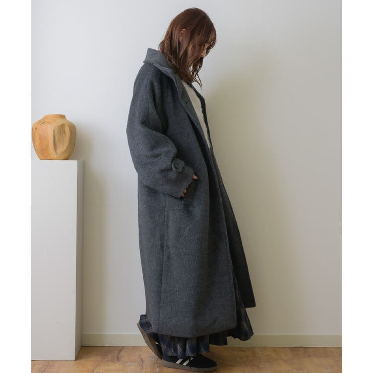 シャギーロングコート | RETRO GIRL | 詳細画像14 