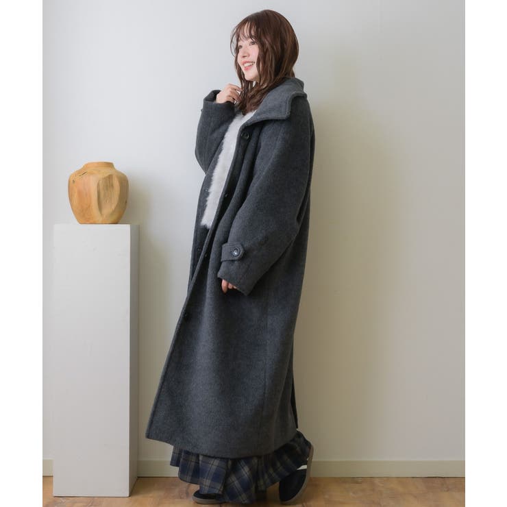 シャギーロングコート | RETRO GIRL | 詳細画像16 