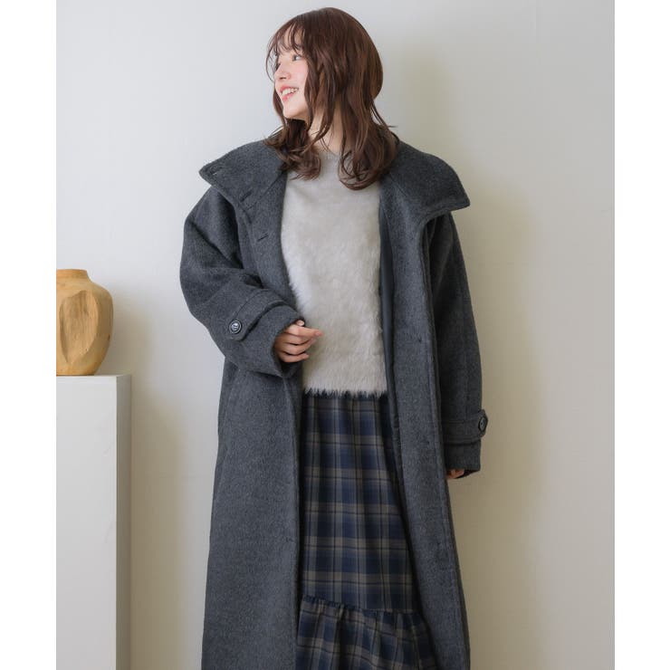 シャギーロングコート | RETRO GIRL | 詳細画像18 