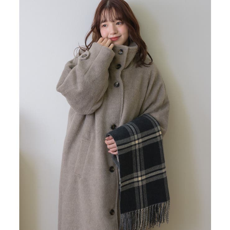 シャギーロングコート | RETRO GIRL | 詳細画像2 