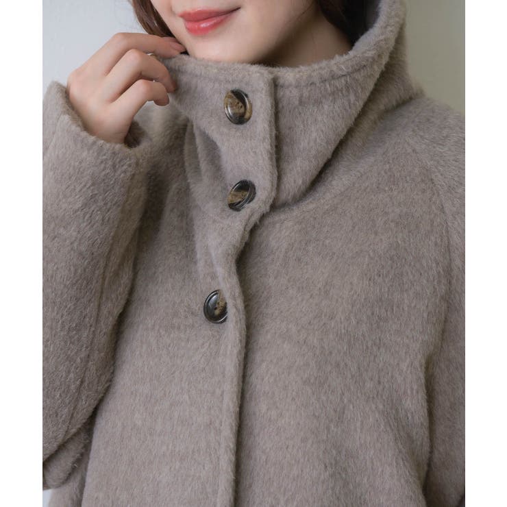 シャギーロングコート | RETRO GIRL | 詳細画像22 