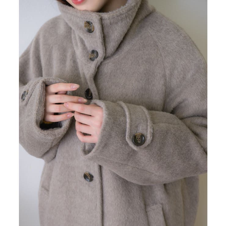 シャギーロングコート | RETRO GIRL | 詳細画像23 