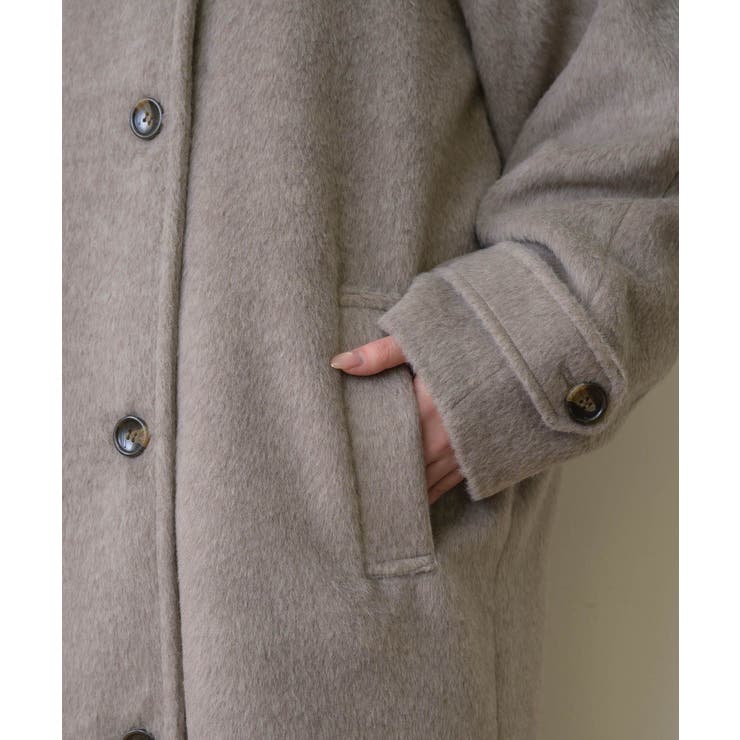 シャギーロングコート | RETRO GIRL | 詳細画像24 