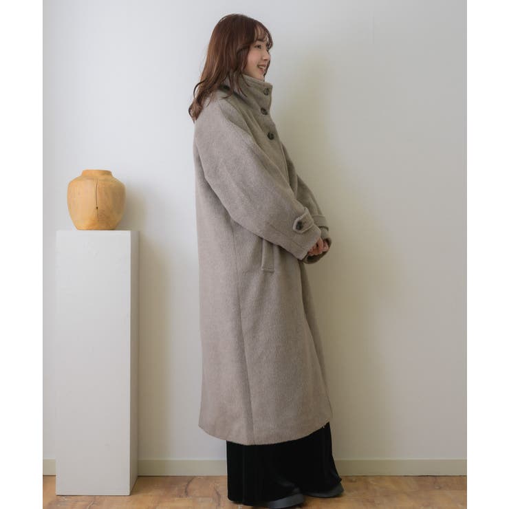 シャギーロングコート | RETRO GIRL | 詳細画像4 