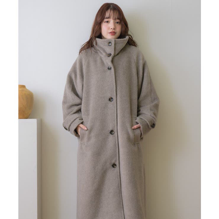 シャギーロングコート | RETRO GIRL | 詳細画像8 