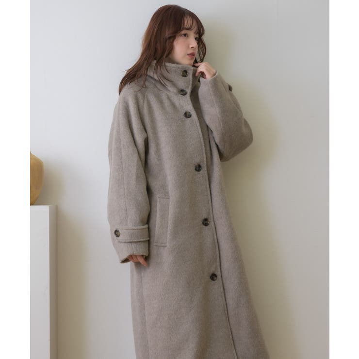 シャギーロングコート | RETRO GIRL | 詳細画像9 