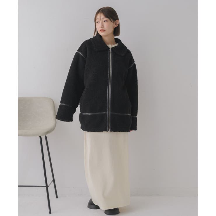 ボアコクーンジャケット | RETRO GIRL | 詳細画像20 