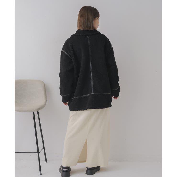 ボアコクーンジャケット | RETRO GIRL | 詳細画像22 