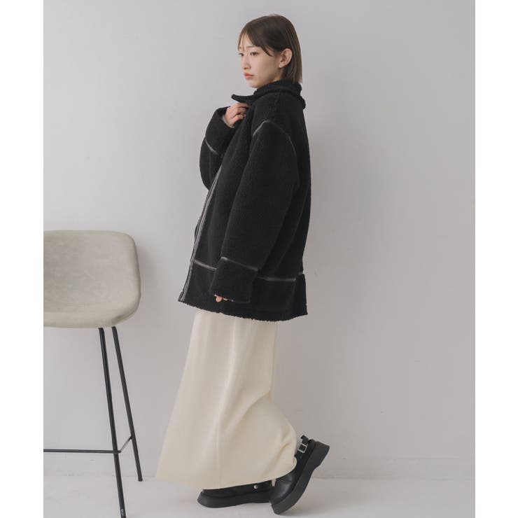 ボアコクーンジャケット | RETRO GIRL | 詳細画像23 