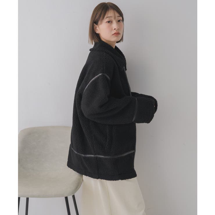 ボアコクーンジャケット | RETRO GIRL | 詳細画像25 