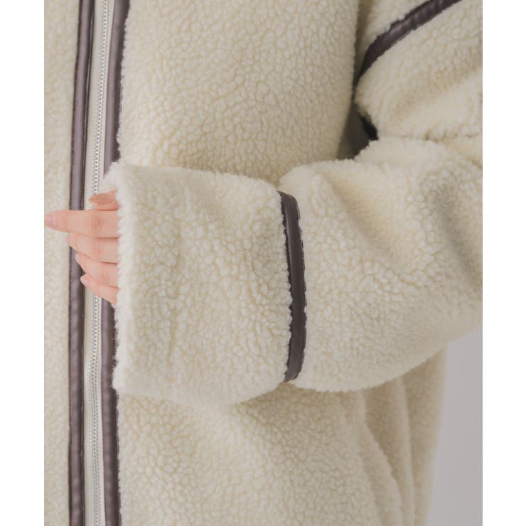 ボアコクーンジャケット | RETRO GIRL | 詳細画像30 