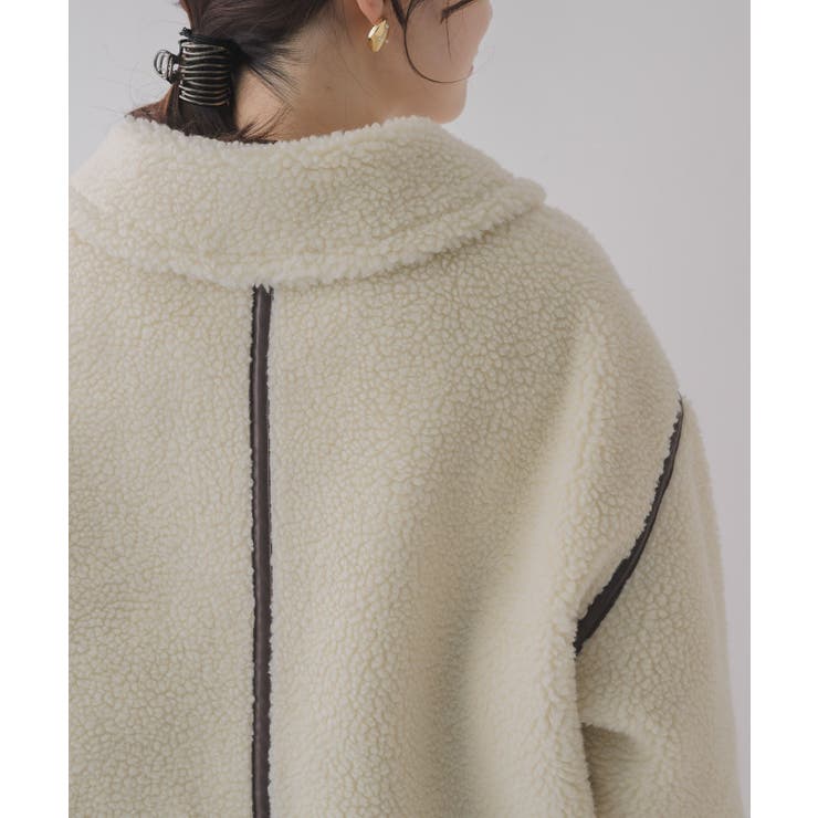 ボアコクーンジャケット | RETRO GIRL | 詳細画像32 