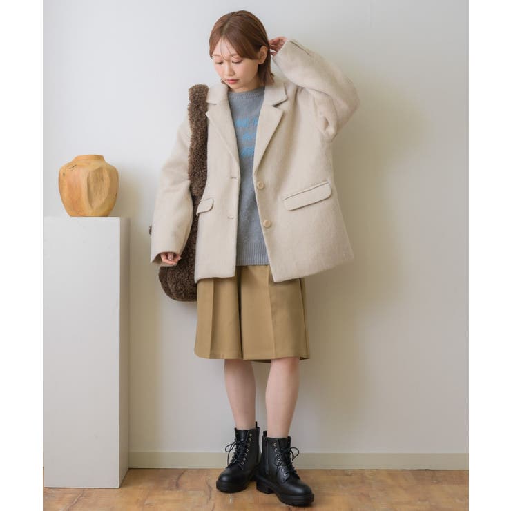 FウールシャギーテーラーJK | RETRO GIRL | 詳細画像12 