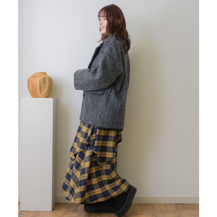 FウールシャギーテーラーJK | RETRO GIRL | 詳細画像24 