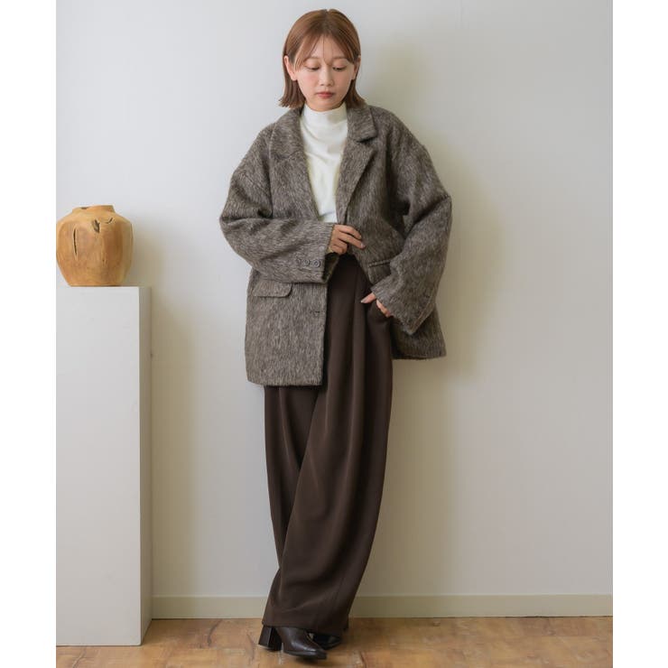 FウールシャギーテーラーJK | RETRO GIRL | 詳細画像4 