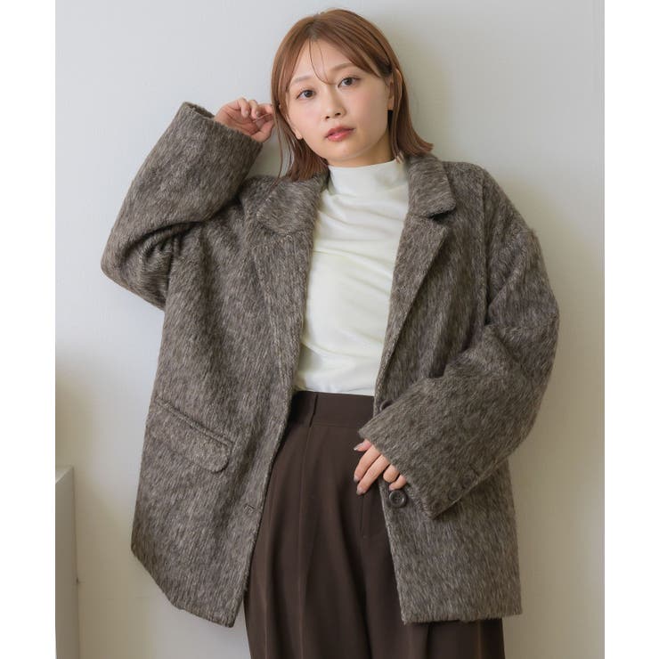 FウールシャギーテーラーJK | RETRO GIRL | 詳細画像8 